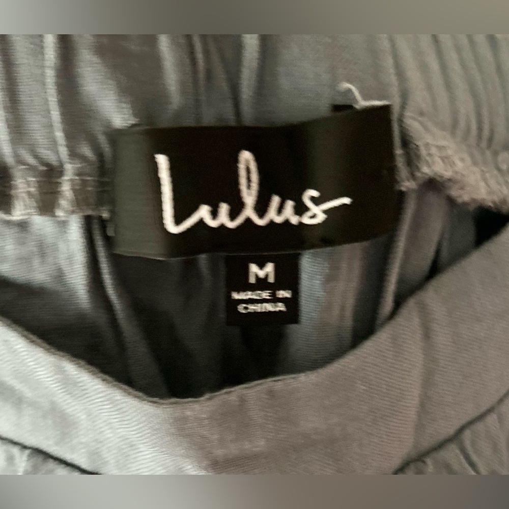 Lulus Blue Tiered Ruffle Mini Skirt | M - Picture 6 of 7